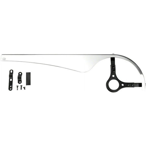 Velo Orange Alloy Chainguard 44 Tooth max Silver for Single Chainring Only