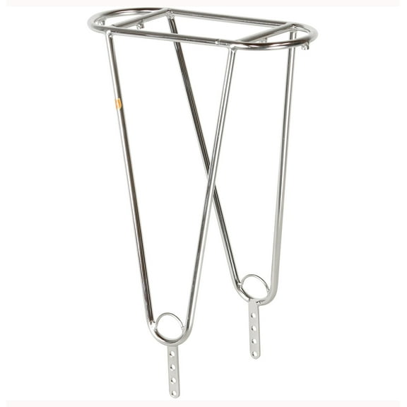 Velo Orange Constructeur Rear Rack: Polished Stainless Steel