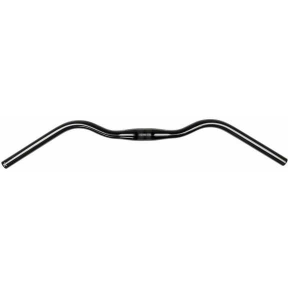Velo Orange Curvy Handlebar 31.8mm Clamp 30° BackSweep 680mm Width Blk Aluminum