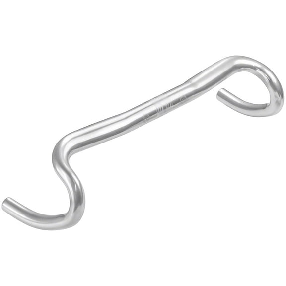 Velo Orange Nouveau Randonneur Handlebar 31.8mm Clamp 128mm Reach Silver Alloy
