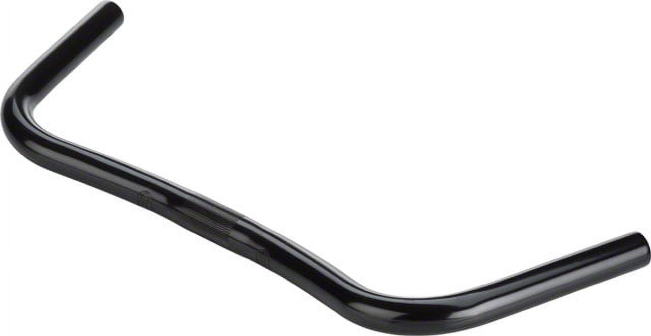 Velo Orange Porteur Handlebars 23.8mm 140mm reach Black Aluminum
