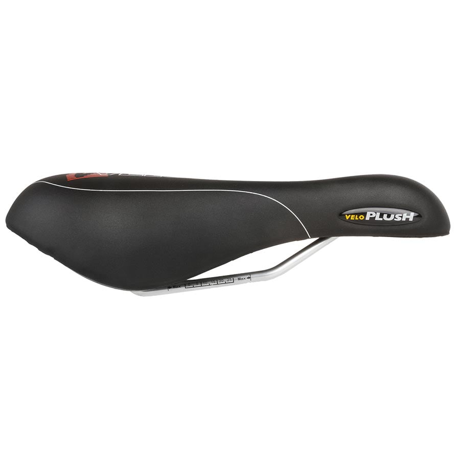 Velo Plush Gel D2 Saddle 267 x 168mm 494g Black in Bahrain at BHD 49 Rating 4
