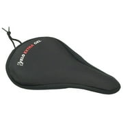 Velo Xtra Gel-Tech Saddle Cover Black Non Slip Base Gel Foam Padding