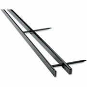 Swingline GBC VeloBind Reclosable Spines, 4 Pin Spines, 200 Sheets, Black, 25 Pack, Black, 25 / Pack (Quantity)
