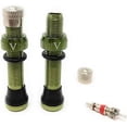 thumbnail image 1 of VeloTubes Tubeless Schrader Valves - 46mm Green, 1 of 4