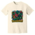 thumbnail image 1 of Velocirappers Crew Funny Dinosaur Pun Rap Music Hip Hop Comfort Color T-Shirt, Unisex, up to size 4XL, 1 of 4
