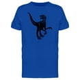 thumbnail image 1 of Velociraptor Black Sketch T-Shirt Men -Image by Shutterstock, Male Small, 1 of 2