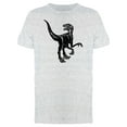 thumbnail image 1 of Velociraptor Black Sketch Tee Men's -Image by Shutterstock, 1 of 2