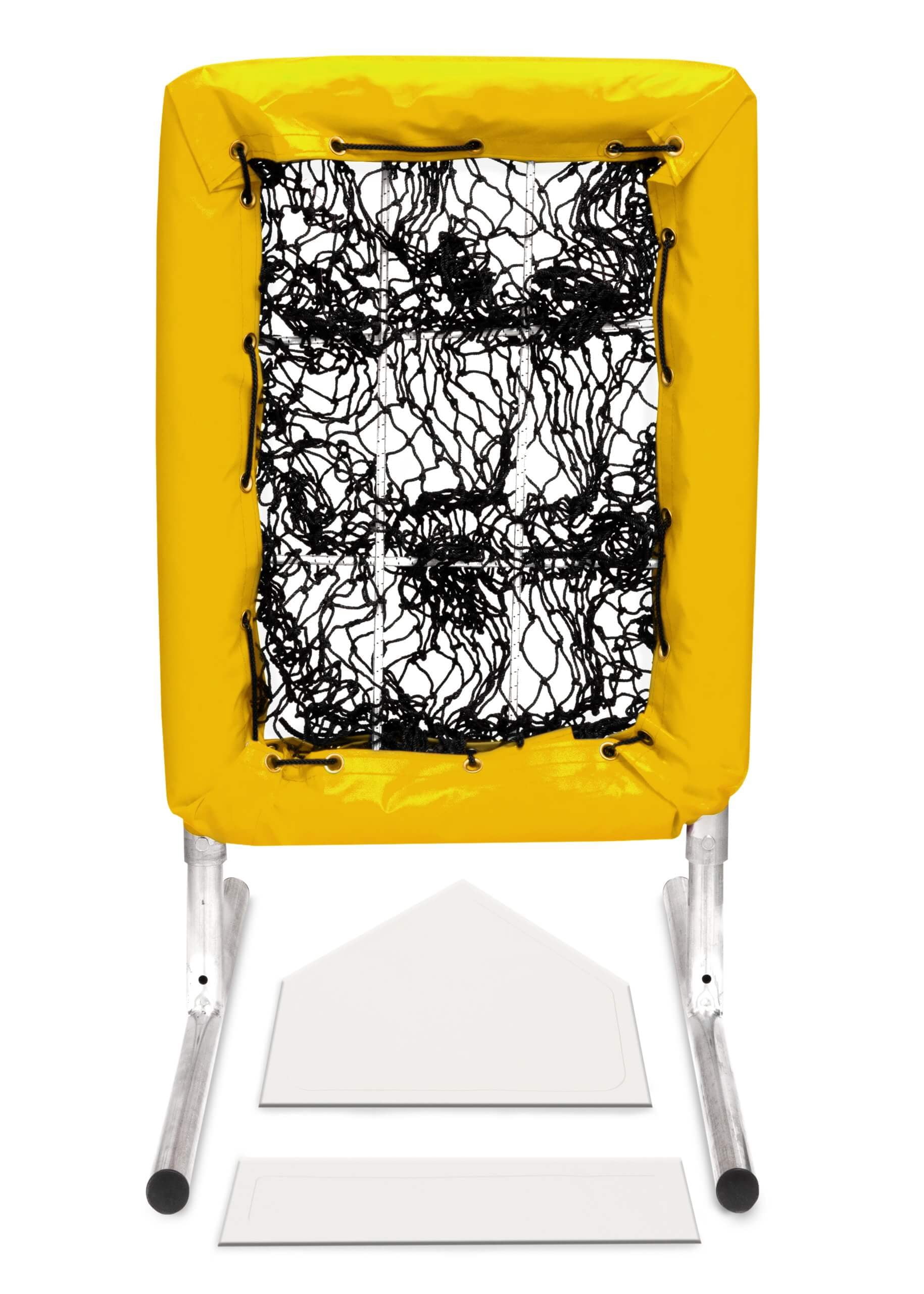 Velocity 9 Hole Pitchers Pocket - Yellow PVC