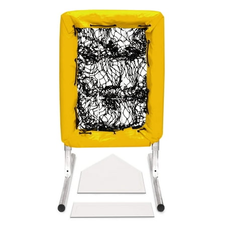 Velocity 9 Hole Pitchers Pocket - Yellow PVC