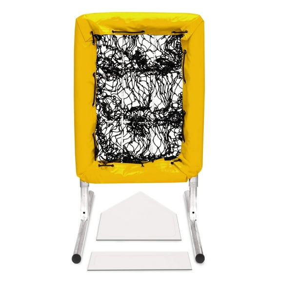 Velocity 9 Hole Pitchers Pocket - Yellow PVC