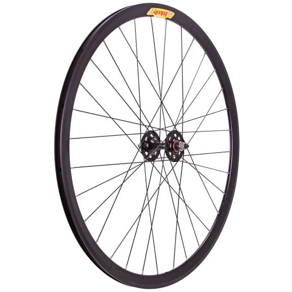 Velocity Deep-V Track Front Wheel, 100x32 - Black