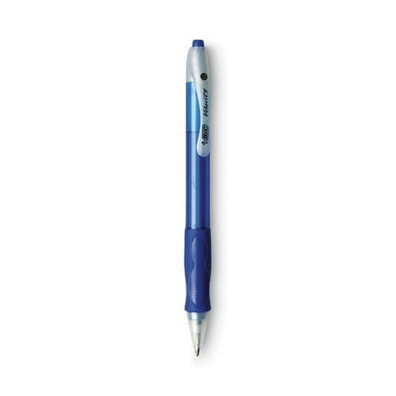 Velocity Easy Glide Ballpoint Pen Value Pack, Retractable, Medium 1 Mm, Blue Ink, Blue Barrel, 36/pack | Bundle of 2 Packs