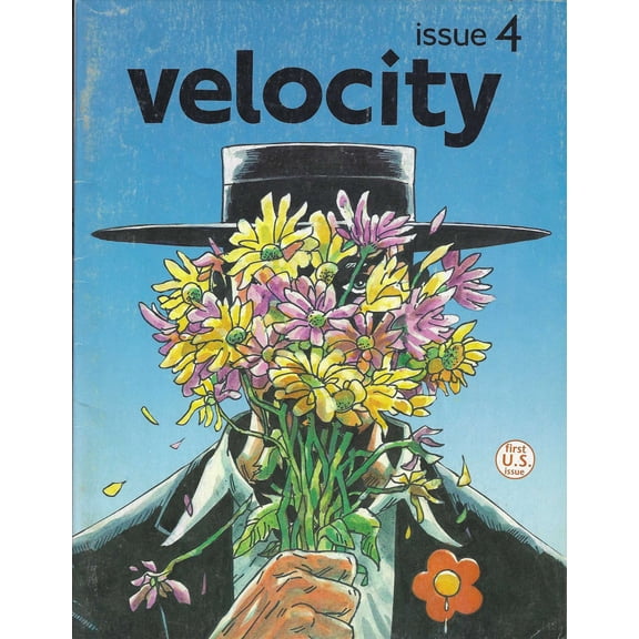 Velocity (Eclipse) #4 VF ; Eclipse Comic Book