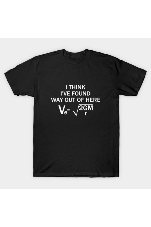 Velocity Gravity Engineer Funny Geek Teacher Student Physics Humor T Shirt up to 5XL