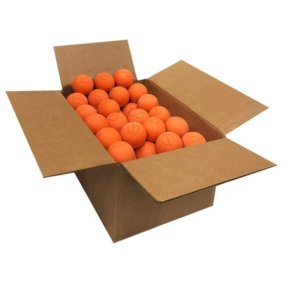 Velocity Lacrosse Balls – 60 Pack – Official Size, NFHS & College Approved – Orange