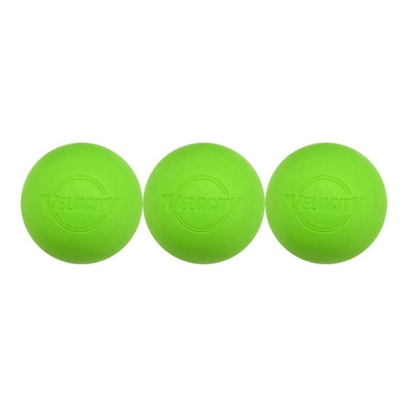 Velocity Lacrosse Balls Massage Balls available in 1 pack, 2 pack and 3 packs.