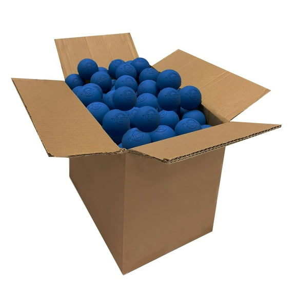 Velocity Lacrosse Balls – 120 Pack – Official Size, NFHS & College Approved – Royal Blue