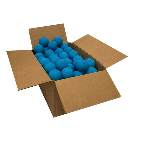 Velocity Lacrosse Balls – 60 Pack – Official Size, NFHS & College Approved – Light Blue