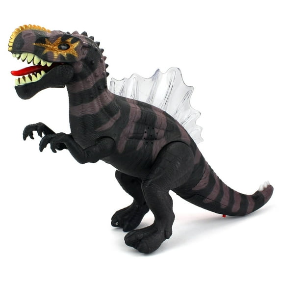 Velocity Toys Dino Kingdom Spinosaurus Battery Operated Unisex 5-7 Years Dinosaur Figure, 2 oz