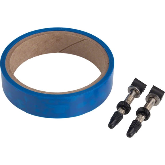 Velocity Tubeless Tape & Valve Kit 39mm 21mm Non-Removable No