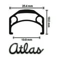 thumbnail image 1 of Velocity USA Atlas 26" Rim 36H Non-Msw Silver, 1 of 1