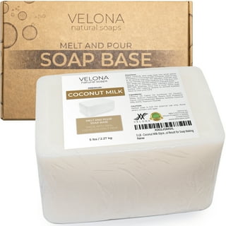 Essencetics 5 lb Ultra Clear Soap Base for Soap Making Melt and Pour Glycerin Soap Base Natural Soap Base for Soap Making Glycerin Blocks for Soap Making Soap