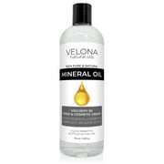 Velona Food Grade Mineral Oil 90 Viscosity NF USP Grade - 16 oz | for Cutting Boards, Countertops and Butcher Blocks, Stainless Steel, Knife, Tool, Machine, and Equipment | Made in the USA