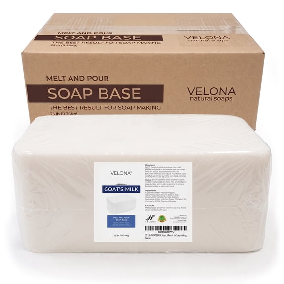 Velona Goats Milk Soap Soap Making Base 25 lbs