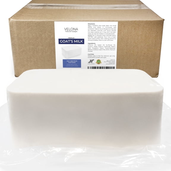 Velona Goats Milk Soap Soap Making Base 25 lbs