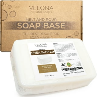Velona Shea Butter Soap Base - 5 lb, Melt and Pour, SLS/SLES Free