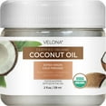 thumbnail image 1 of Velona USDA Certified Organic Coconut Oil Extra Virgin - 2 fl oz | Food and Cosmetic Grade | in jar | Extra Virgin, Cold Pressed, 1 of 6