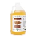 thumbnail image 1 of velona USDA Certified Organic Flaxseed Oil - 1 Gallon / 128 Fl Oz |100% Pure and Natural Carrier Oil | Unrefined, Cold Pressed | Body, Face & Skin Care | Use Today - Enjoy Results, 1 of 5
