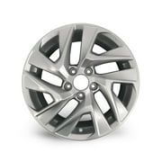Velospinner Alloy 17 x 7 Automotive Rim Brand New Single Silver Wheel for Honda CR-V 2015, 2016 Twisted spoke OEM Design Replacement 64069A