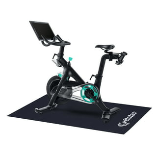  CyclingDeal Bike Mat - 30 x 60 Soft - Compatible with  Indoor, Exercise Stationary Bike, Elliptical, Gym Equipment Waterproof Mat  Use On Hardwood Floors and Carpet Protection (76.2 cm x