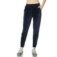 thumbnail image 1 of Velour Comfy Joggers Navy S, 1 of 1
