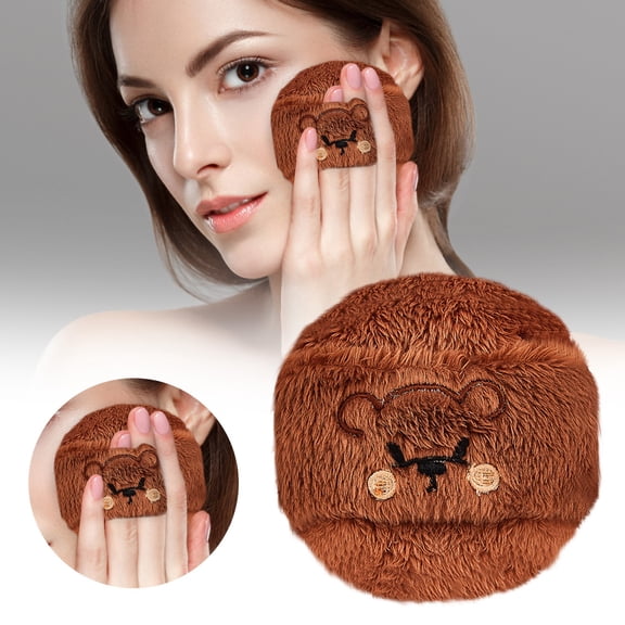 Velour Makeup Puff Sponge Foundation Soft Universal Face Powder Applicator Beauty Tool For All Skin Types