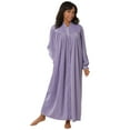 thumbnail image 1 of Velour Ruffle Robe, 1 of 3