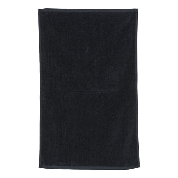 Velour Towel - Color - Black - Size - One Size