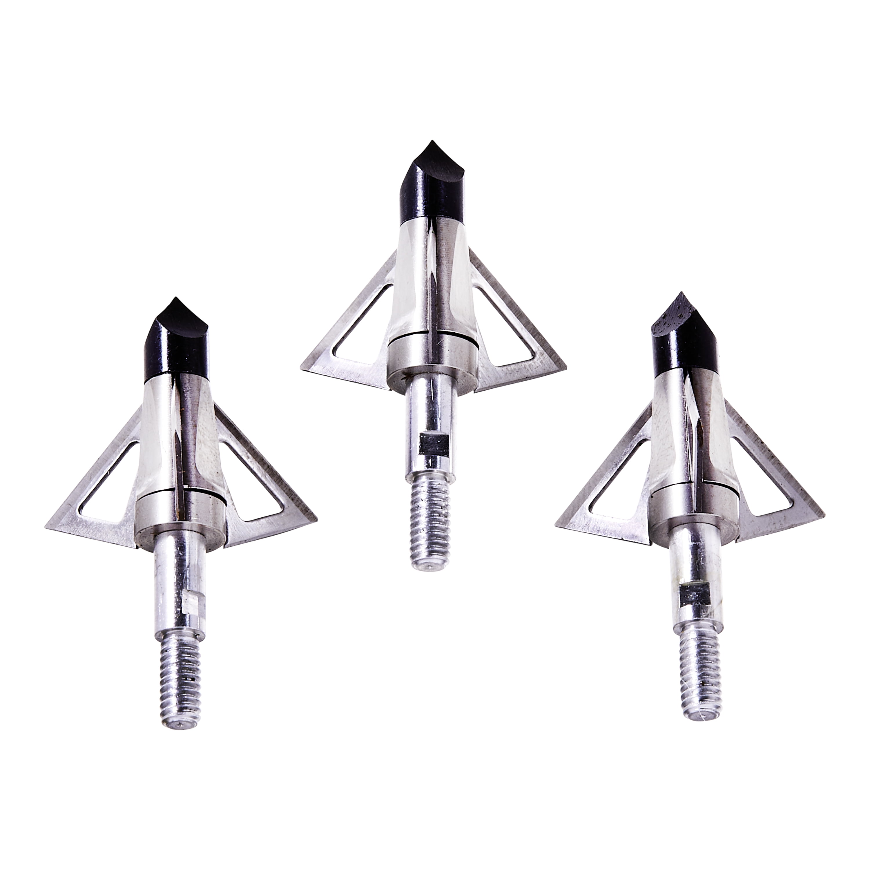 Velox CX Ballistic Stainless Steel Crossbow Broadheads, 0.14 lbs., 100 Grains, 3-Pack, 14691, Silver