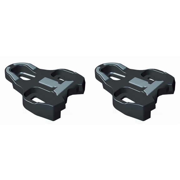 Velox Look Keo Pedal Cleats, Black 0 Float