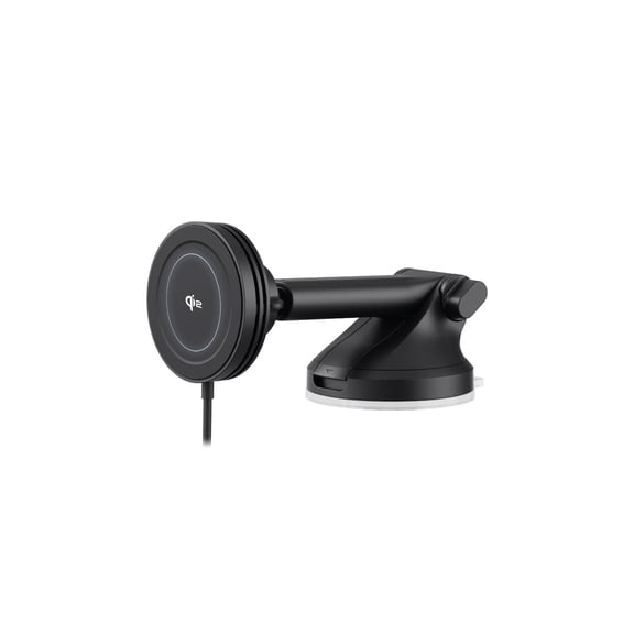 Velox Mini Qi2 Wireless Dash & Windshield Car Phone Mount - Black