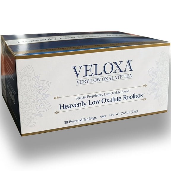 Veloxa Heavenly Low Oxalate Rooibos Tea, 30 Tea Bags