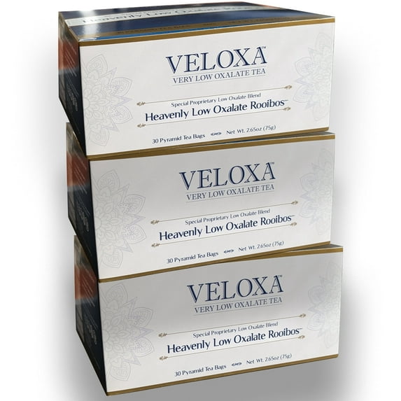 Veloxa Heavenly Low Oxalate Rooibos Tea, 90 Tea Bags