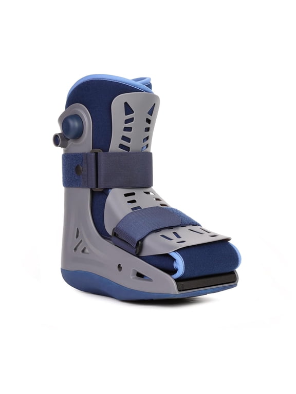Air CAM Walking Boot for Broken Foot - Dual Independent Inflatable -Orthopedic Boot for Stress Fracture, Post-Op Rehab (Unisex, Short, Medium)