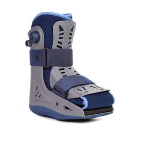 Velpeau Air CAM Walking Boot for Broken Foot - Dual Independent Inflatable - Orthopedic Boot for Stress Fracture, Post-Op Rehab (Unisex, Short, Small)
