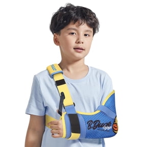 Velpeau Arm Sling Shoulder Injury Brace for Kids,Support Brace for Kids Arm,Wrist, Elbow,Clavicle Fracture Post-Surgery,Rotator Cuff Injury(Right, XS: Bust 22.5"-26")