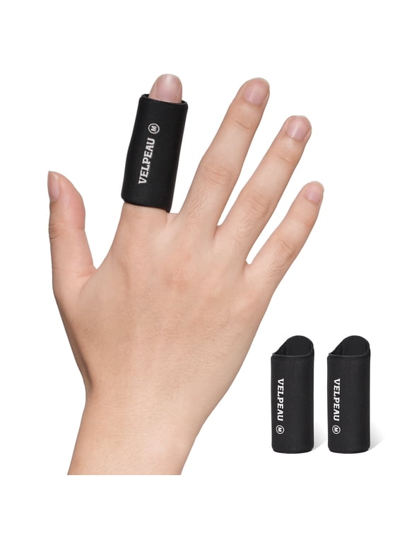Finger Splint 2 Pcs,Universal Finger Straightener,Broken and Trigger Finger Splints - Finger Brace for Arthritis pain and Support - Sprain Relief for Middle, Index, Ring, Pinky Fingers (XL)
