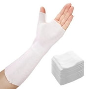Velpeau Thumb Spica StockinettePack of 10, Stockinette Tubing, Cotton Stockinette for Pre-Wrap Use, Cotton Wrist Sleeve for Skin Protection Under Splints, Splint Fabrication LinerSmall
