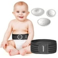 thumbnail image 1 of Velpeau Umbilical Hernia Belt Baby Newborn with 3 Different Shaped Compression Pads, Belly Button Navel Band Wrap Truss Abdominal Binder Support for Kids (Black-Large), 1 of 8